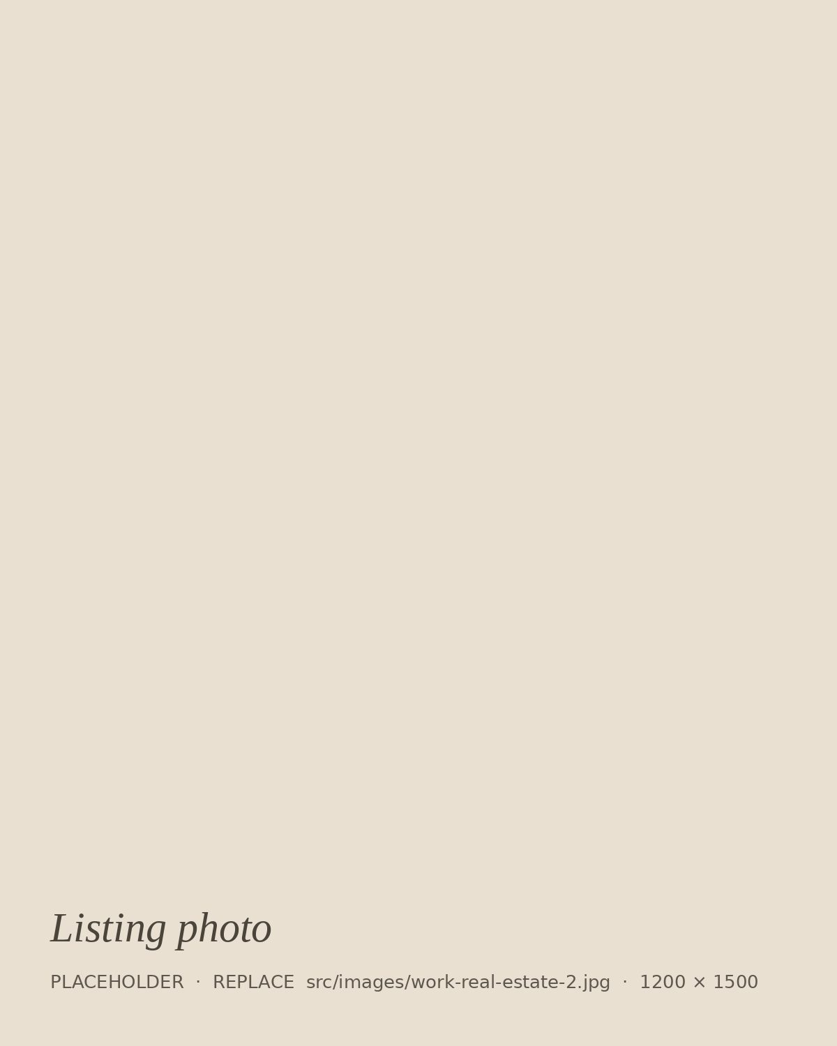 Real estate listing photo